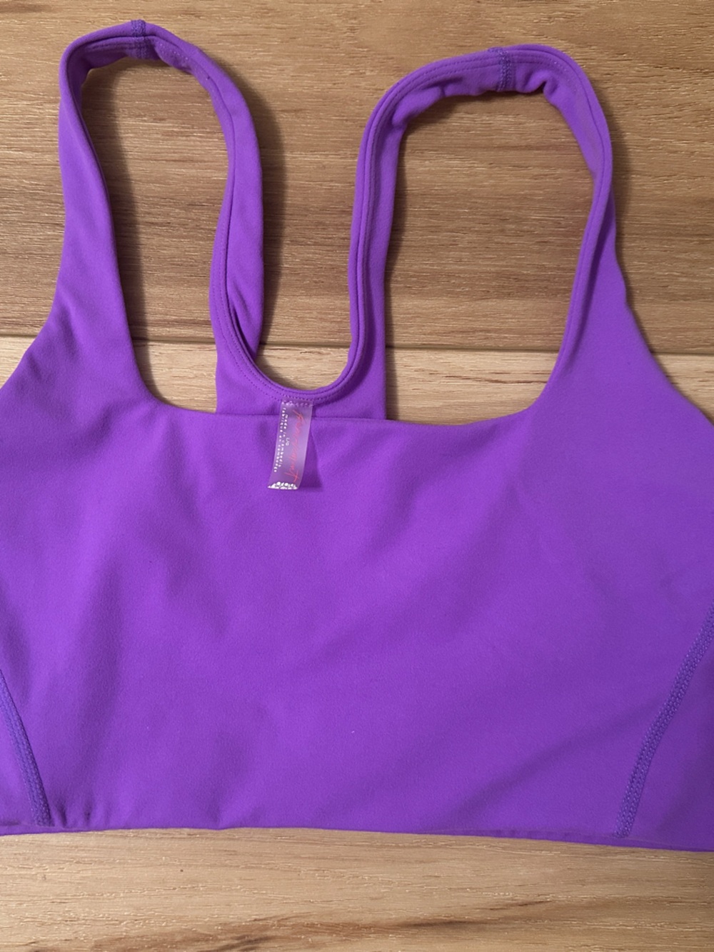 Free People Purple Sports Bra Large